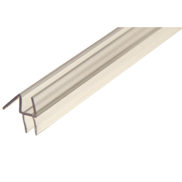 135 Degree Strike Jamb Seal for 3/8” Glass Shower Door & More
