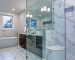 Frameless Shower Enclosure 90 Degree with Notch Panel